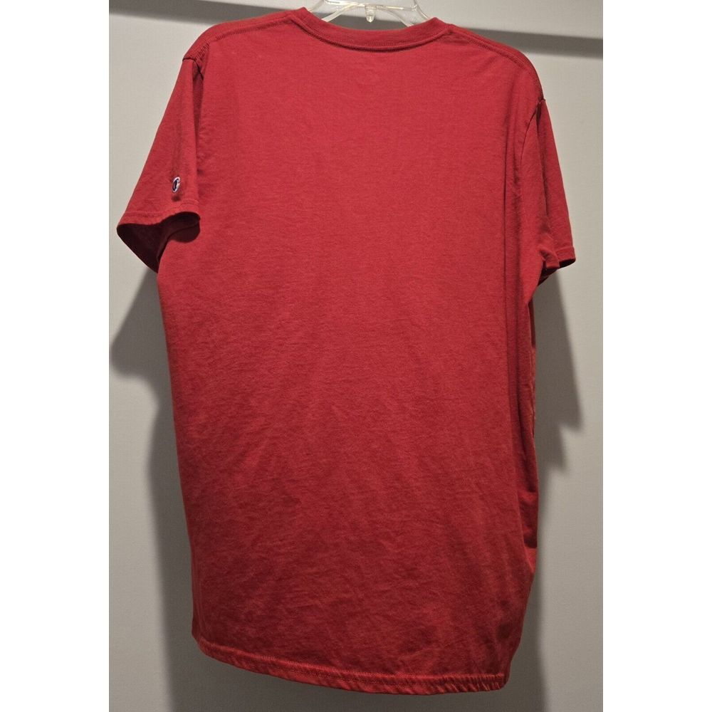 Alabama Crimson Tide T-Shirt Red‎ Graphic Tee College Football Fan Apparel Large - Picture 2 of 5
